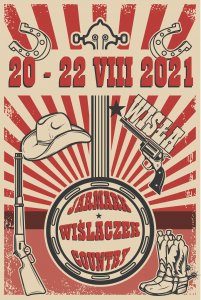 Plakat Jarmark Wiślaczek Country